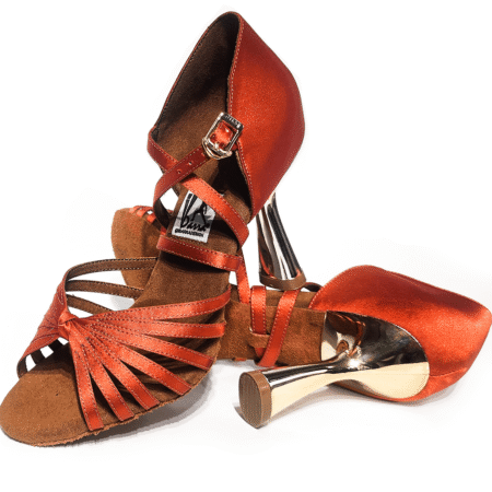 Nudo Ocre Tacón Dorado